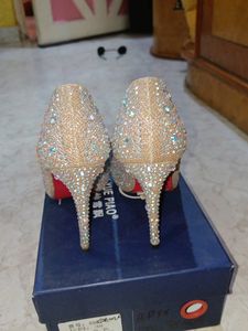 Rose Gold Diamond Heel