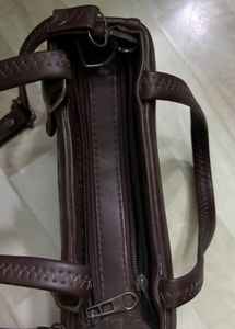 Stylish Dark Brown Handbag