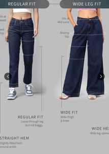 women faded flare palazzo jeans set