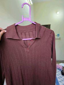 Cozy Ribbed Henley Top