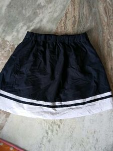 Renoma Navy Anchor Skirt