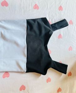 Chic Black and White Bodycon Dress