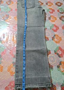 Gray Denim Jeans