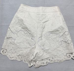 Elegant Embroidered Shorts