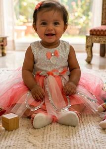 Sparkly Baby Girl's Party Dress