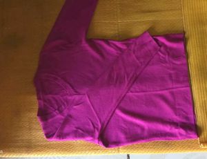 Purple Long Sleeve Top