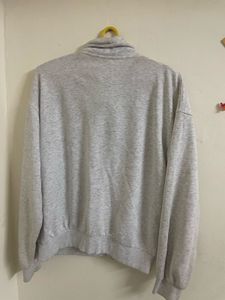 Grey Turtle Neck Sweatshirt