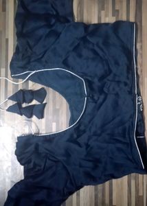 Elegant Black Saree