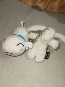 Cute Plush Toy Keychains(set of 2)