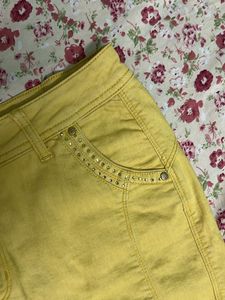 Selling Yellow Mini Skirt
