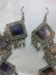 New Oxidised Silver Jwellery Set