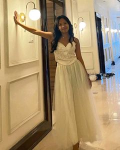 Off White Co-ords Gown