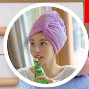 Microfiber Hair Drying Towel Wrap ♥️💫