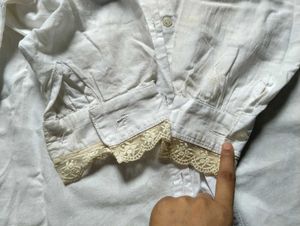 COMBO Dark Blue Jeans and white shirt.