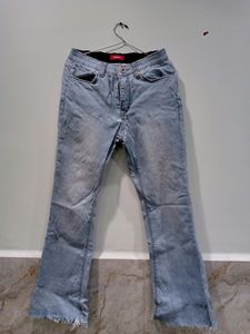 Light Wash Flare Jeans
