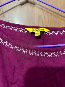 Global Desi Plus size top