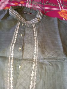 Mandarian Collar Kurta For Men (24) (42) (48)