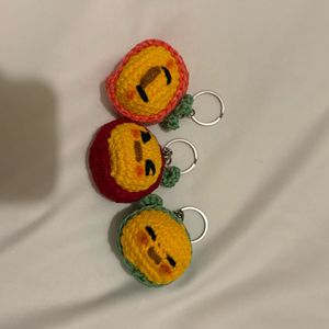 Crochet Chick Keychains