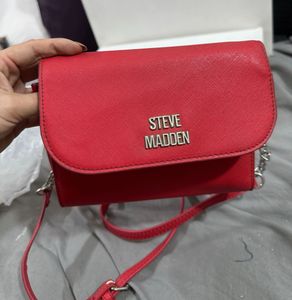 Steve Madden Red Crossbody Bag