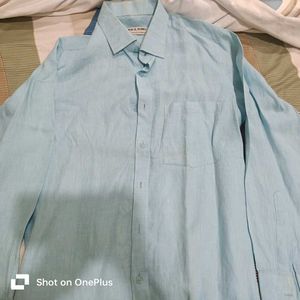 Men's Light Blue Casual Shirt
