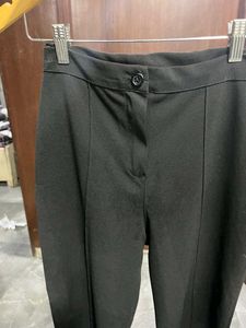 Classic Black Straight Leg Pants+ 100nails free