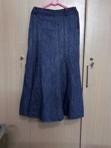 Embellished Mermaid Maxi Skirt