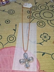 Geometric Square Pendant Necklace