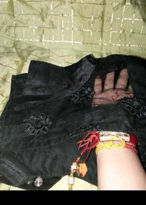 Designer Black Embellished Blouse