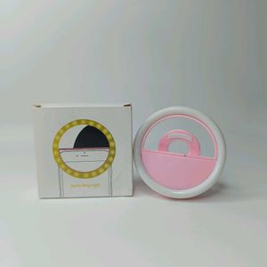 MoBeeta Selfie Ring Light Blue and Pink