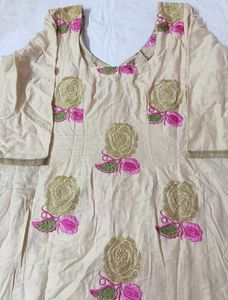 Elegant Embroidered Kurta