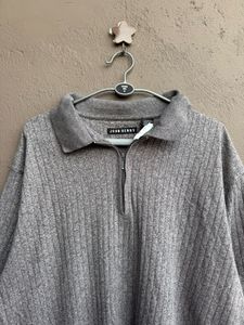 Vintage John Berry Half Zip Polo Shirt