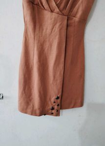 Studded Wrap Dress