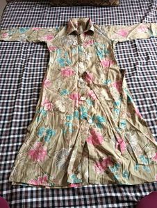 Floral Print Cotton Kurta