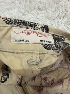 Men's Cargo Pants with Motorcycle Print