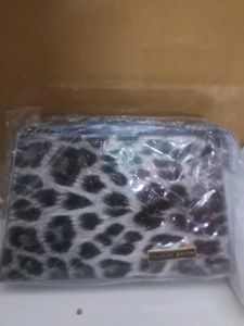 Leopard Print Clutch Bag
