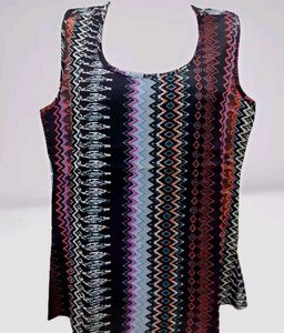 Boho Print Sleeveless Tank Top