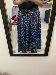 Women Long Printed Skirt