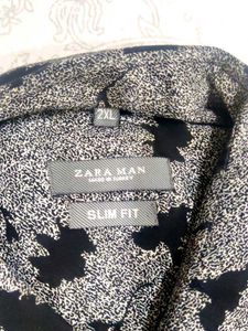 Zara Man Slim Fit Printed Shirt