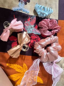Cute Hair Clip and Scrunchie Set