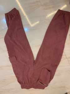 Corduroy Skirt with Zipper Detail
