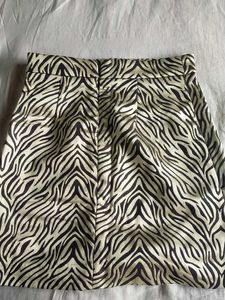 Stylish Zebra Print Mini Skirt