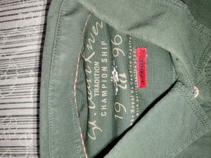 Men's Olive Green Short Sleeve Shirt