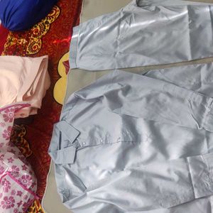 Men's Grey Kurta Set