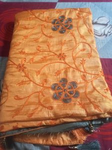 NEW Saree Full Embroidery Work
