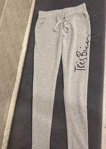 Grey Sweatpants With Pockets