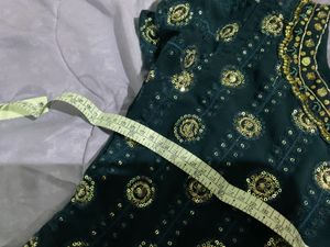 3-piece Embroidered Sharara set