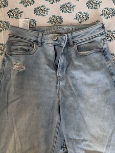 Light Wash Distressed Jeans