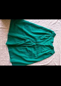 Green Wide-Leg Pants