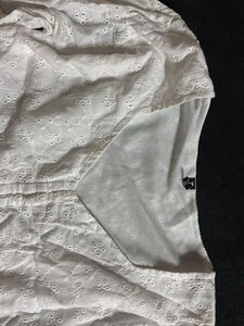 Chic White Broderie Anglaise Top