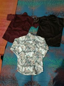 boys s Shirts (Set of 3)